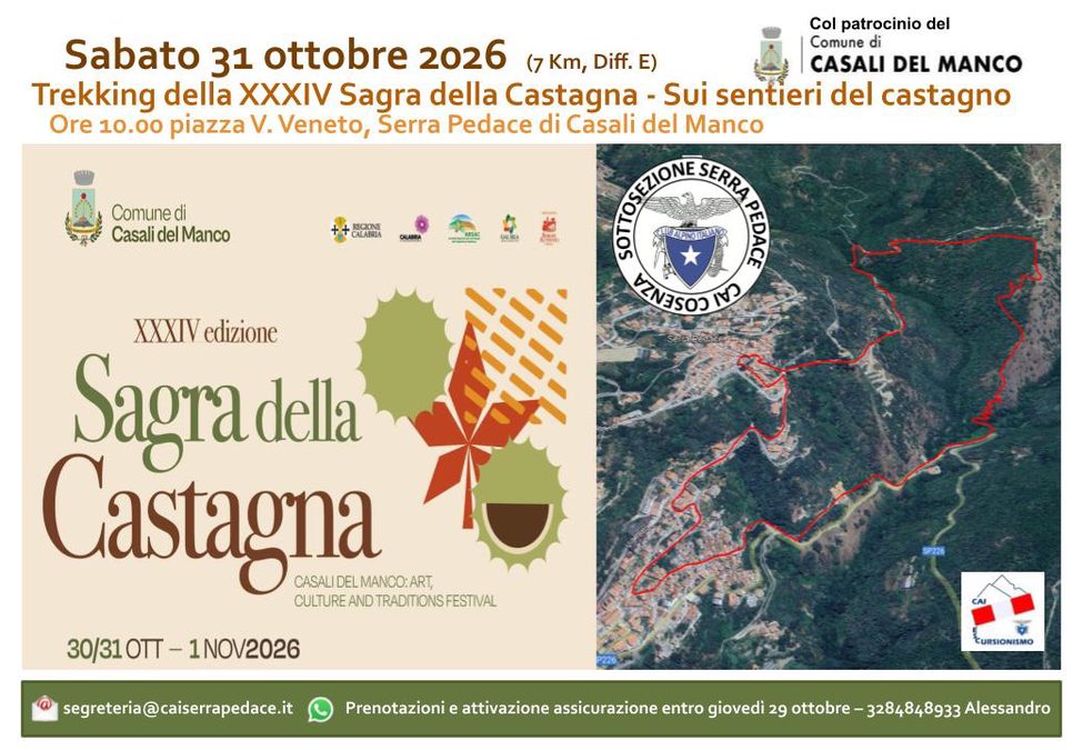 Immagine principale dell'escursione Sagra della Castagna 2026